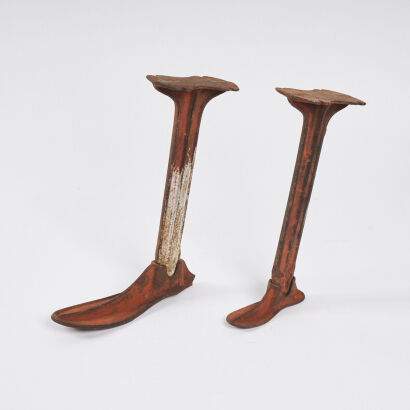 A Pair Of Early 20th Century Cobblers Anvils