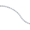 14ct White Gold Aquamarine Bracelet