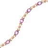 9ct Amethyst Bracelet *