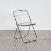 An Anonima Castelli Mid-Century Italian Lucite Folding Chair