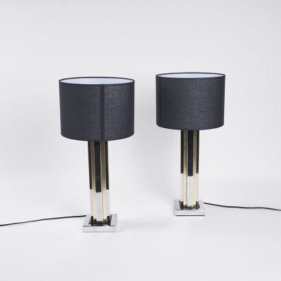 A Pair of Modernist Table Lamps