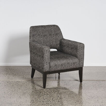 A Modern Upholstered Side Chair