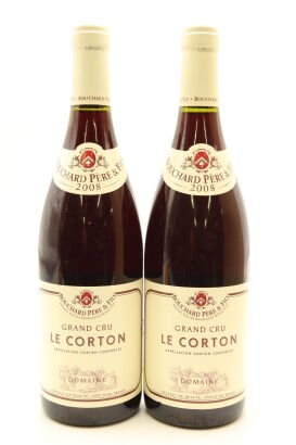 (2) 2008 Bouchard Pere & Fils Le Corton Grand Cru, Cote de Beaune [JR17]