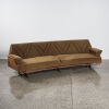 An Original Mid Century Lounge Suite Banana Style Couch And Two Swivel Armchairs - 2