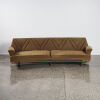 An Original Mid Century Lounge Suite Banana Style Couch And Two Swivel Armchairs - 3