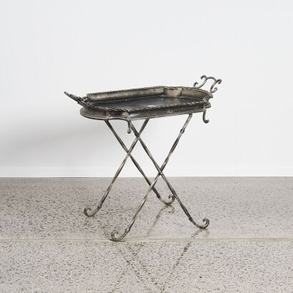 A Heavy Metal Butlers Tray
