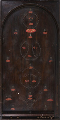 An Antique Pinball Board