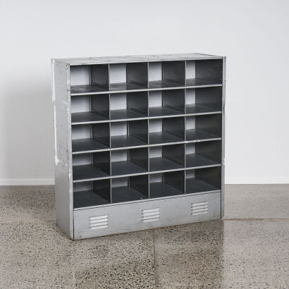 An Industrial Mail Shelves