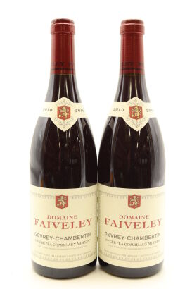 (2) 2010 Domaine Faiveley La Combe aux Moines, Gevrey-Chambertin Premier Cru