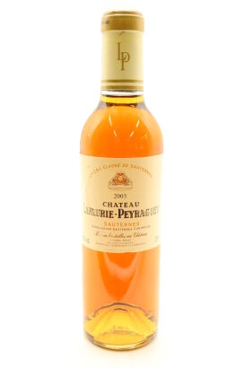 (1) 2003 Chateau Lafaurie-Peyraguey, Sauternes, 375ml