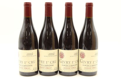 (4) 2006 Domaine Joblot Clos de la Servoisine Rouge, Givry Premier Cru