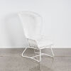 A Contemporary Steel and Wicker Highback Occasional Chair&not;&dagger;