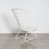 A Contemporary Steel and Wicker Highback Occasional Chair&not;&dagger; - 2