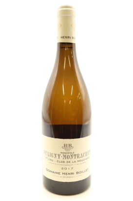 (1) 2017 Domaine Henri Boillot Clos de la Mouchere Monopole, Puligny-Montrachet Premier Cru [JR17.5]