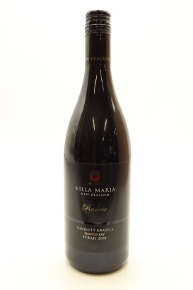 (1) 2011 Villa Maria Reserve Syrah, Gimblett Gravels