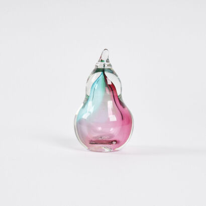 A Peter Raos Art Glass Paperweight
