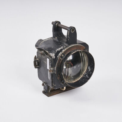 A 1930s Thames A.E.G Bush Railway Yard Adlake Locomotive Lamp