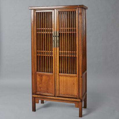 A Chinese Two Door Cabinet