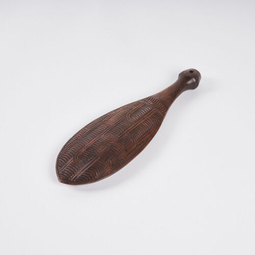 A Contemporary Wood Carved Patu
