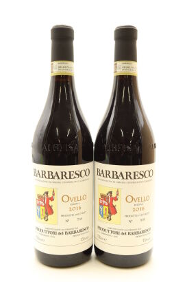 (2) 2016 Produttori del Barbaresco Ovello, Barbaresco Riserva DOCG [WS95]