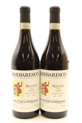 (2) 2016 Produttori del Barbaresco Montefico, Barbaresco Riserva DOCG [WS96]