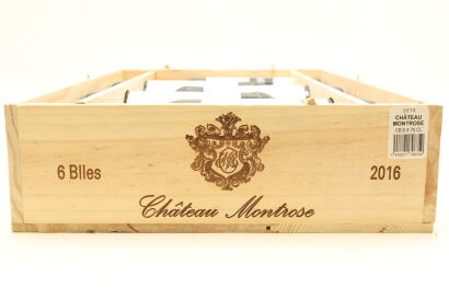 (6) 2016 Chateau Montrose, Saint-Estephe [JR18.5] [RP99] [WE97] [WS96] (OWC)