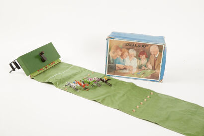 A 1920s Escalado Horse Racing Set