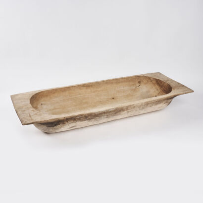 A Large European Dough Bowl