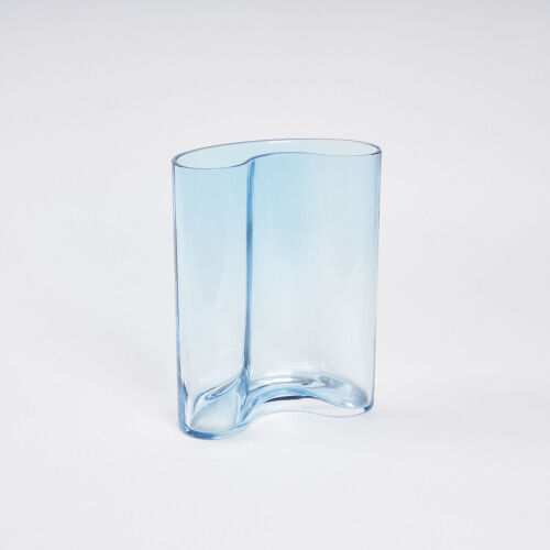 A Glass Vase In The Style Of Palo Alto
