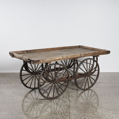 A Vintage Market Cart