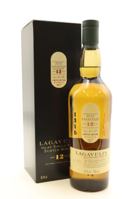 (1) Lagavulin Natural Cask Strength 12 Year Old Single Malt Scotch Whisky, 56.5% ABV