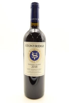 (1) 2018 Stonyridge Vineyard Larose, Waiheke Island