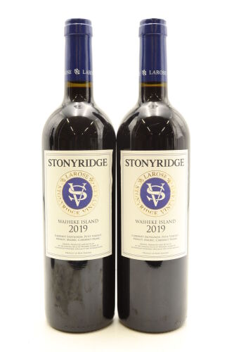 (2) 2019 Stonyridge Vineyard Larose, Waiheke Island