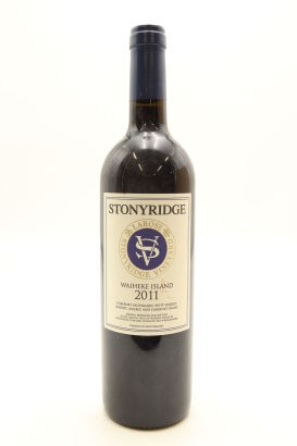 (1) 2011 Stonyridge Vineyard Larose, Waiheke Island