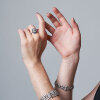 A Fine Art Deco Diamond Bracelet * - 3