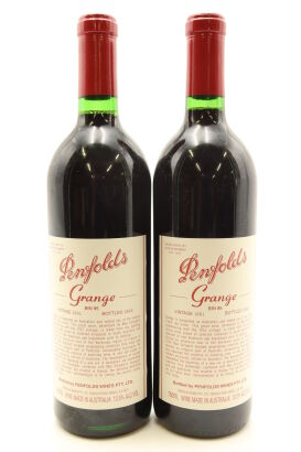 (2) 1991 Penfolds Grange Bin 95, Australia [JR18] [BC95][JO97]