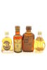 (1) Selection of 4 Scotch Whisky Miniatures, circa 1940's - 1960s, sold as One Lot