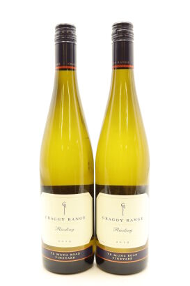 (2) 2019 Craggy Range Riesling, Martinborough