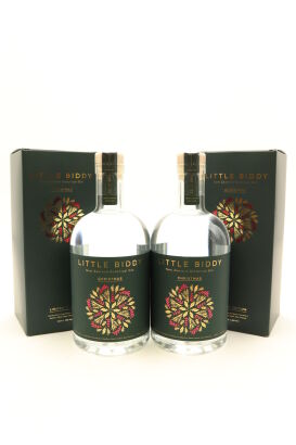 (2) Little Biddy Chritmas Limited Edition West Coast Botanical Gin, 40% ABV (GB)