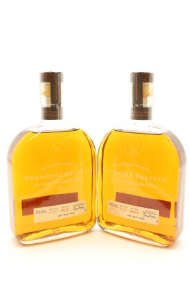 (2) Woodford Reserve Distillers Select Kentucky Straight Bourbon Whiskey, 40% ABV