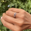 18ct Edwardian Sapphire and Diamond Ring - 4