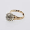 9ct Yellow Gold Ball Diamond Ring - 2