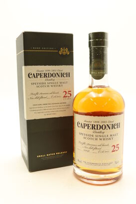 (1) Caperdonich 25 Year Old Single Malt Scotch Whisky, Small Batch Release CA/001, 48% ABV