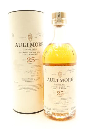 (1) Aultmore of the Foggie Moss 25 Year Old Single Malt Scotch Whisky, 46% ABV