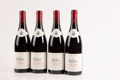 (4) 2012 Perrin Cote du Rhone Villages
