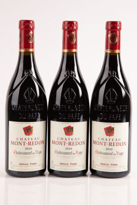 (3) 2010 Chateau Mont Redon Chateauneuf du Pape