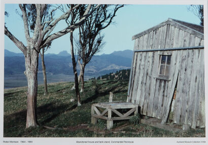 ROBIN MORRISON Abandoned House and Tank Stand, Coromandel Peninsula