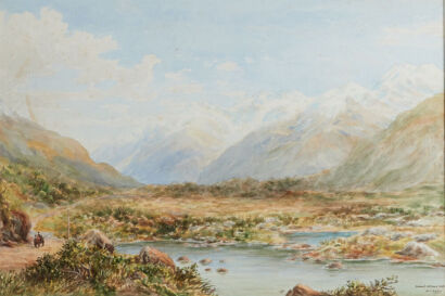 W G BAKER Summit Arthur's Pass