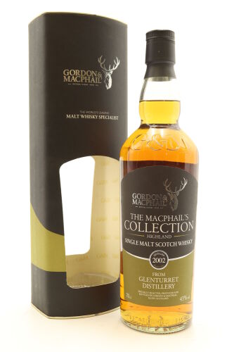(1) 2002 Gordon & MacPhail The MacPhail's Collection Glenturret Single Malt Scotch Whisky, 43% ABV