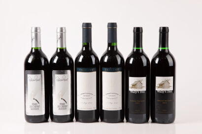 Twelve bottles of Australian Cabernet Sauvignon in one lot